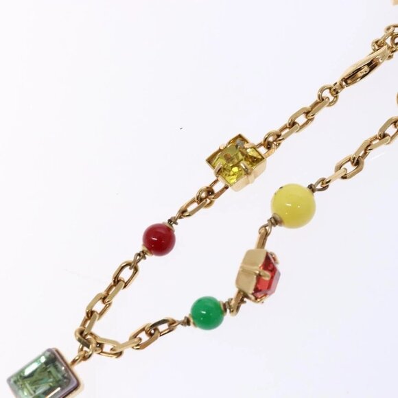 LOUIS VUITTON Bracelet metal Gold LV Auth 133450 - Picture 4 of 10